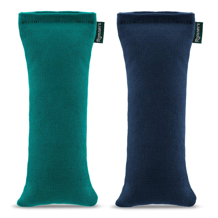 Romneys Welpen-Dummy, ca. 200g (Grün + Blau), Grün + Blau
