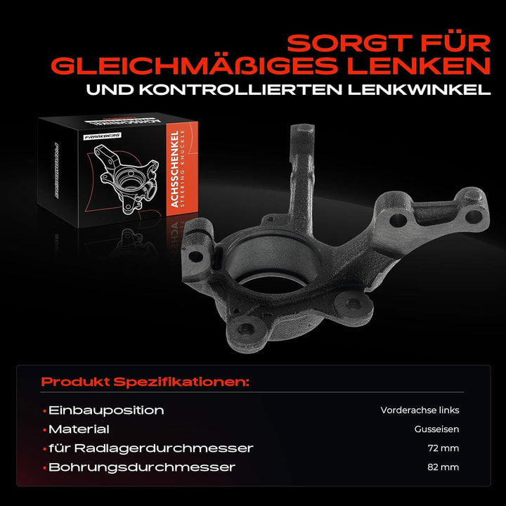 Achsschenkel Vorne Links für 19 II B/C53_ 1.4L 1.7L 1.8L 1.9L 1992/01-1995/12 7700827247