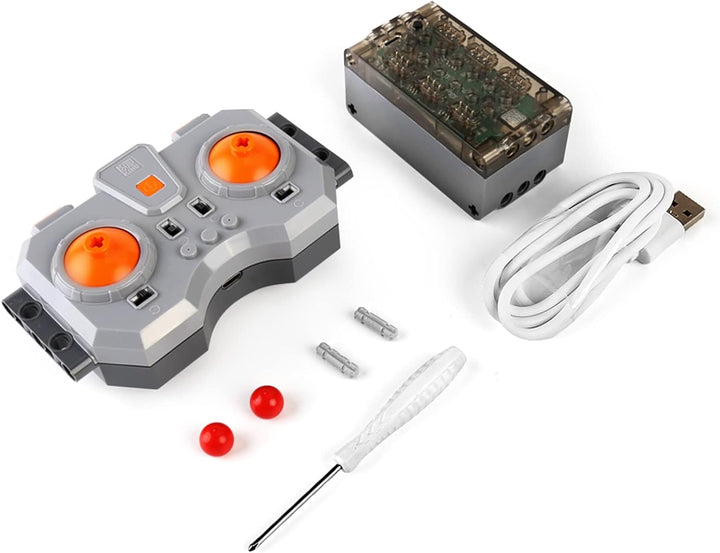 Mould King M0019 6.0 Powered Module Kit, Power Funktions Sets 6.0 mit Wiederaufladbare Fernbedienung