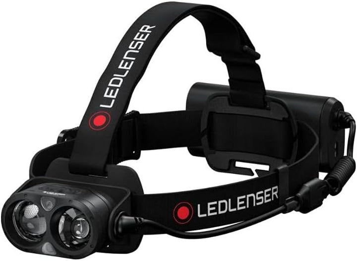 Ledlenser X21R Taschenlampe LED, Suchscheinwerfer, aufladbar mit Lithium LiFePO Akku, 5000 Lumen, fo