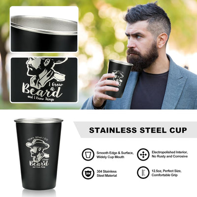 Geschenke für männer, Bartpflege Set für Männer, Bartwachstums Set Geschenke für Männer Papa, Beard