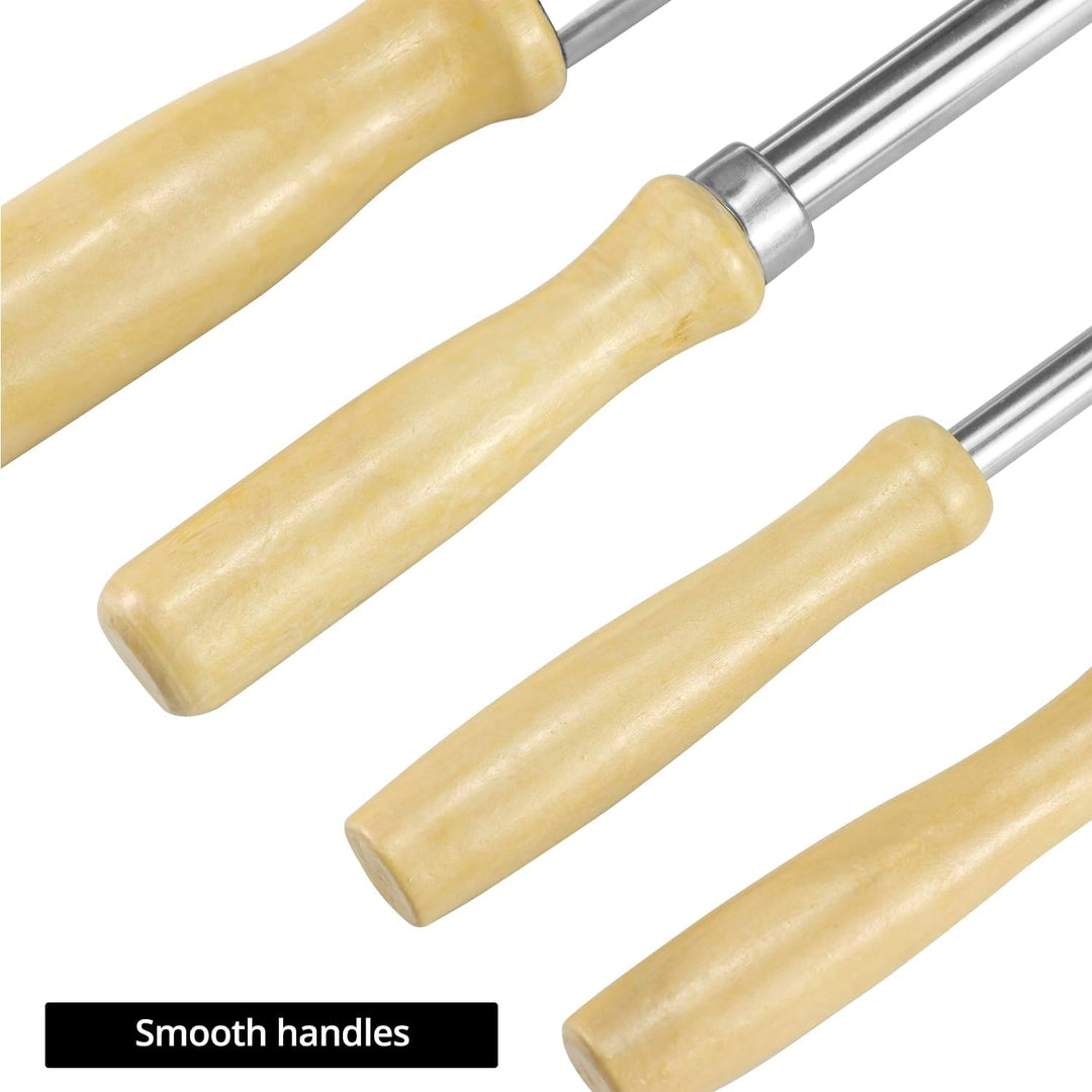 QWORK® 61 Stück Töpferwerkzeug Set, Keramikwerkzeuge, Modellierwerkzeug mit Edelstahlspitzen, für DI