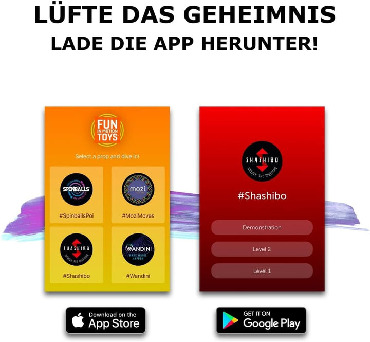 SHASHIBO Formwechsel-Box – Preisgekrönter, patentierter Zappelwürfel mit 36 Seltenerdmagneten – läss