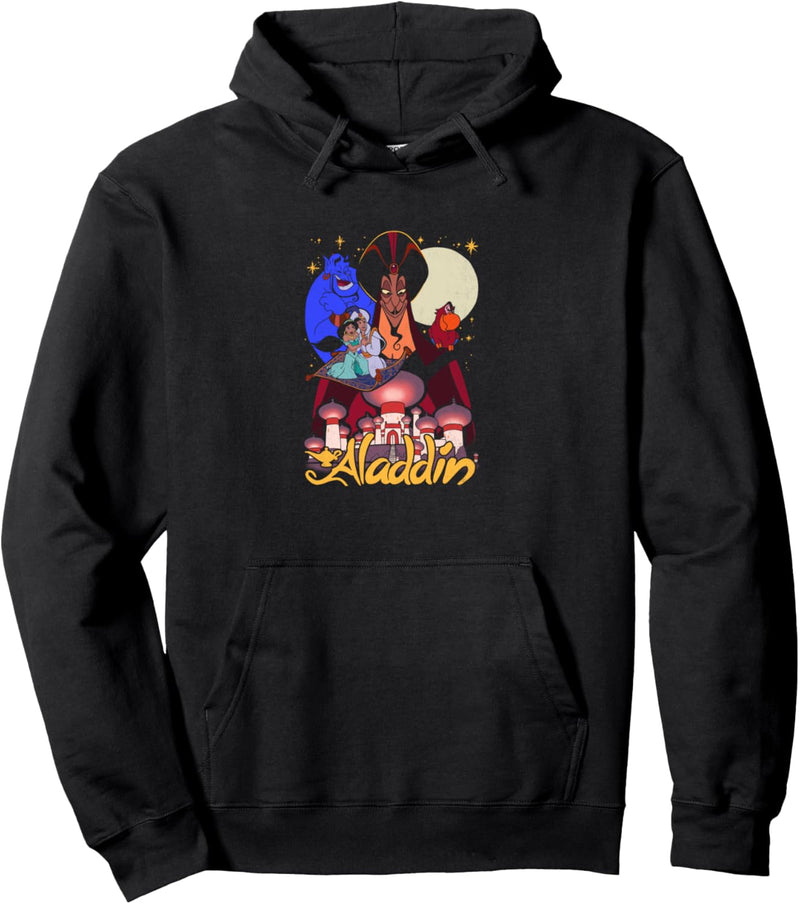 Disney Aladdin Group Shot Poster Pullover Hoodie