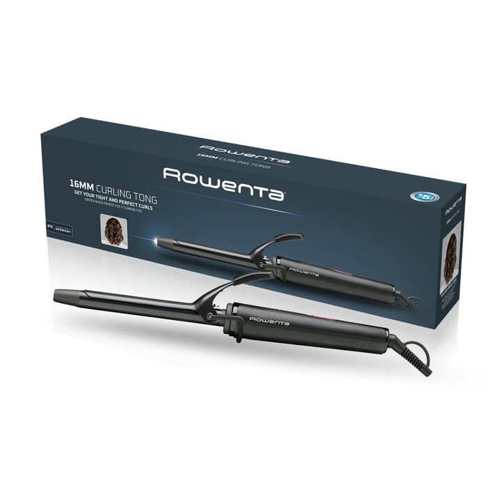Rowenta CF2119 Lockenstab | 16 mm | feste Locken | Keramikbeschichtung | sanfte Wärme | kühle Spitze