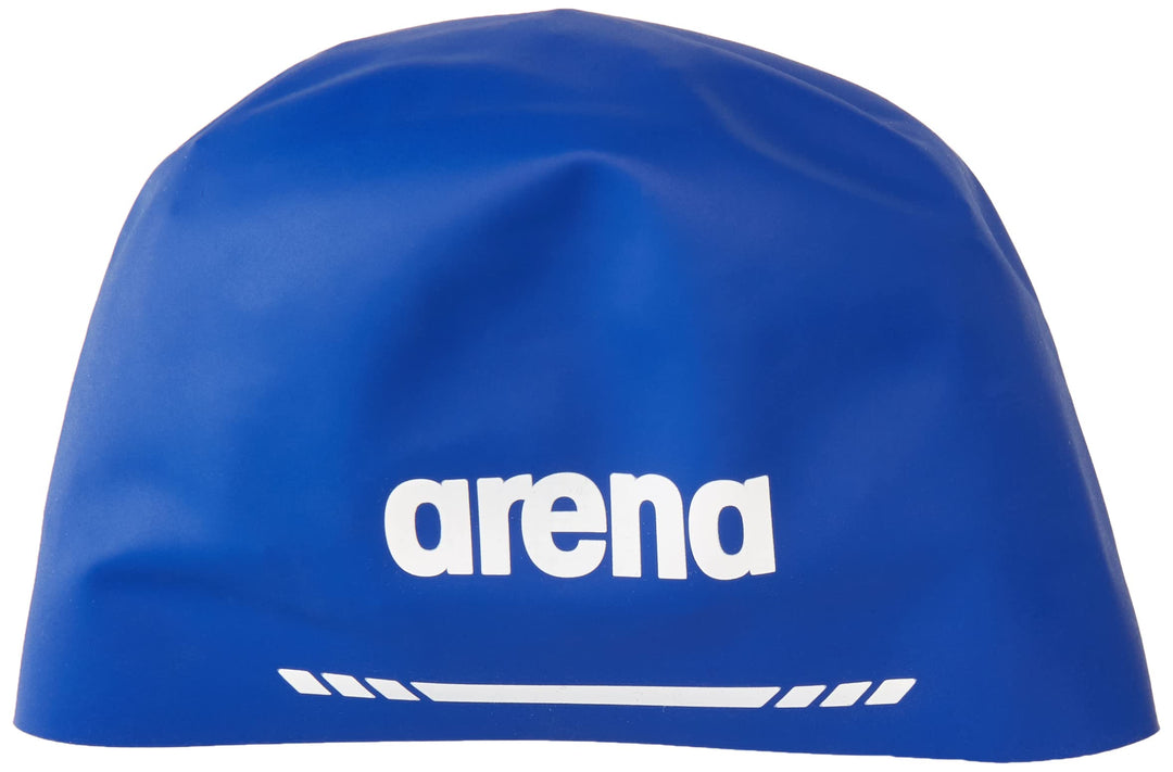 ARENA Unisex – Erwachsene 3D Soft Badekappen L Royal, L Royal