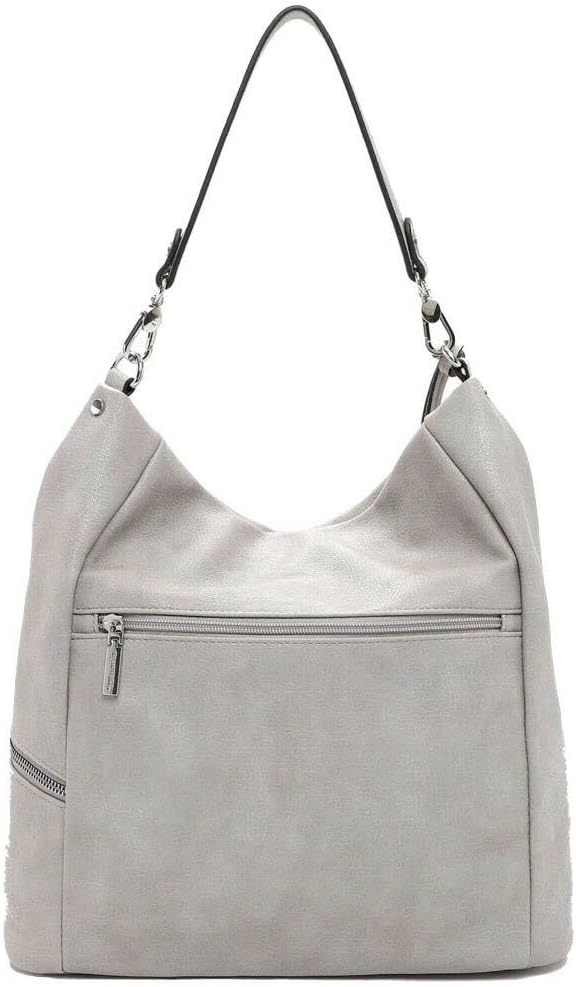 Tamaris Beutel TAS Nele 32802 Damen Handtaschen Uni Einheitsgrösse Lightgrey 810, Einheitsgrösse Lig