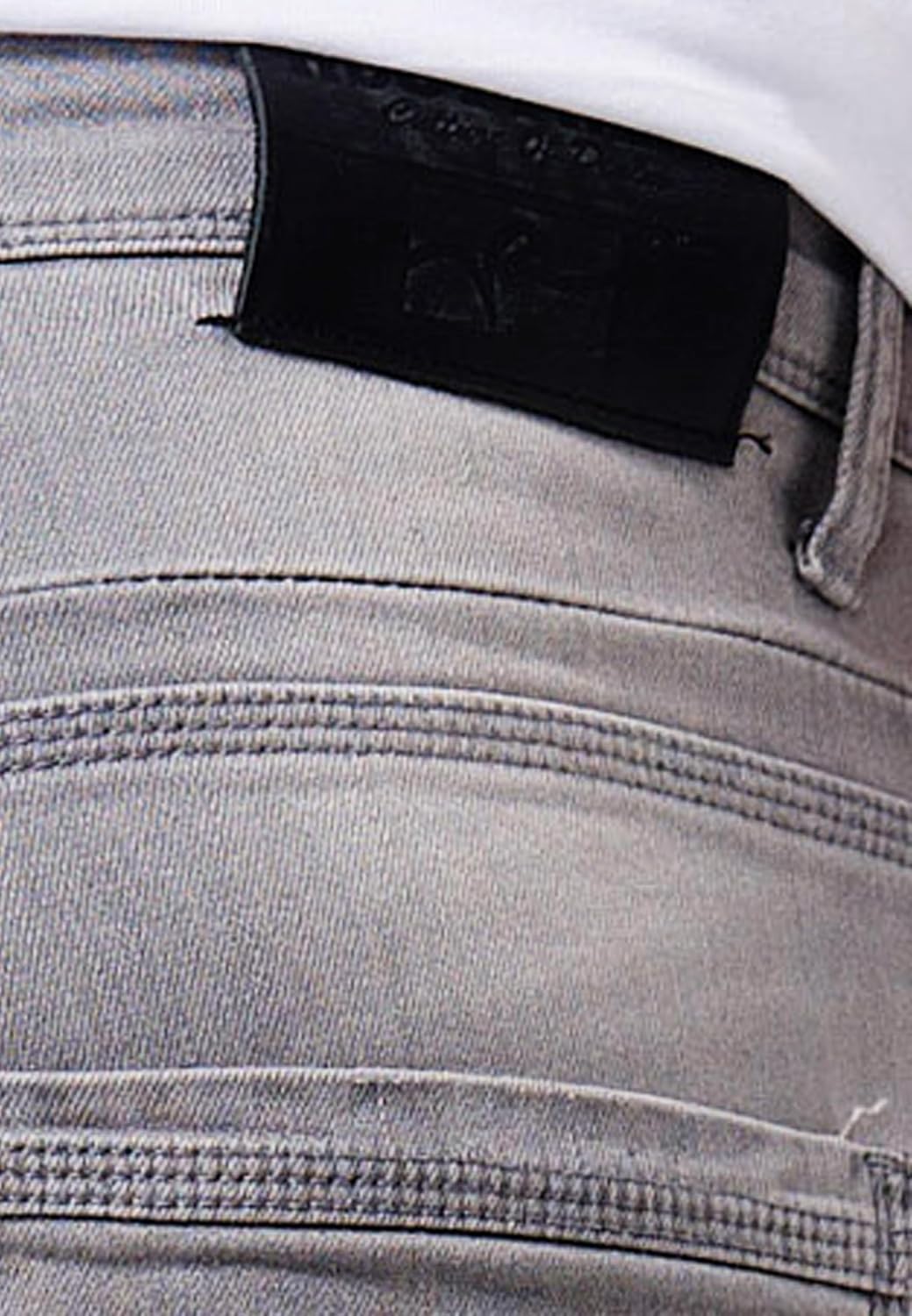 Rusty Neal Herren Melvin Jeans, Light Grey - 3