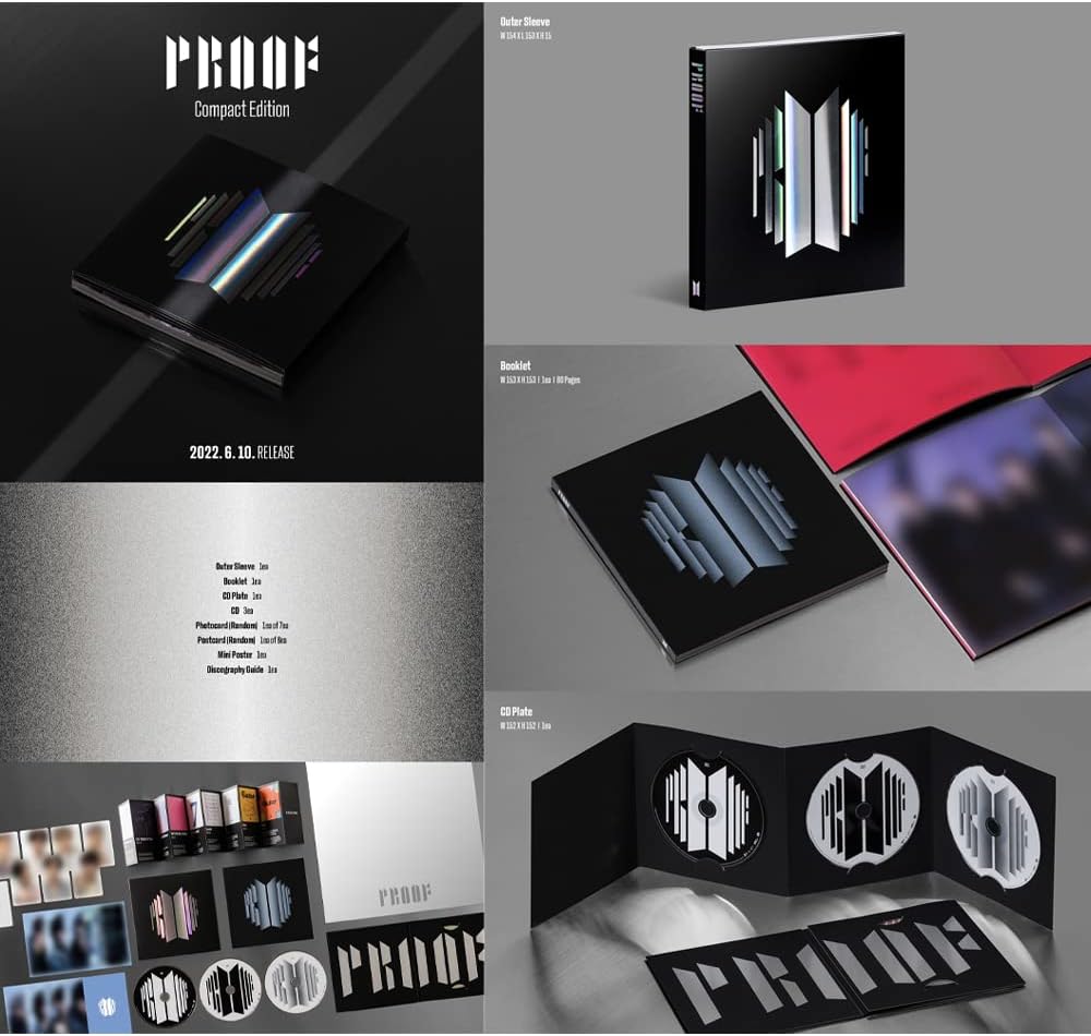 Dreamus BTS - PROOF Album Set (Both Standard and Compact Edition) [Incl. Weverse Pre-Order Benefits]