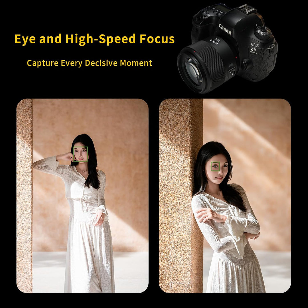 Meike 85 mm F1.8 SE Mark II STM AF Vollformat Autofokus Medium Teleobjektiv Hohe Auflösung 8K Portra