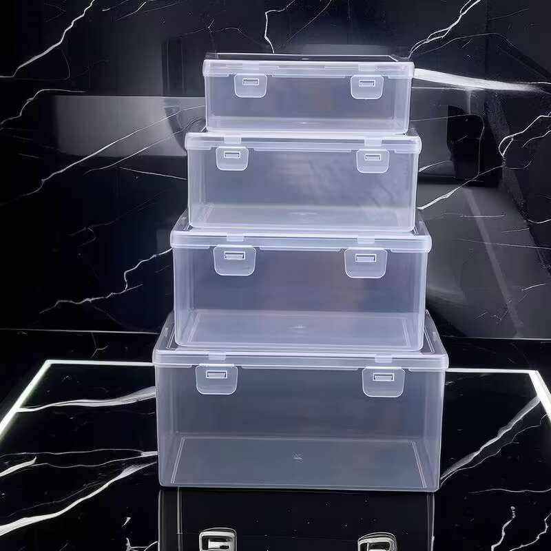LJY 8 Stück Aufbewahrungsbox Set, Schmuckaufbewahrung, Plastikbox Mit Deckel, Sortierbox Für Kleinte