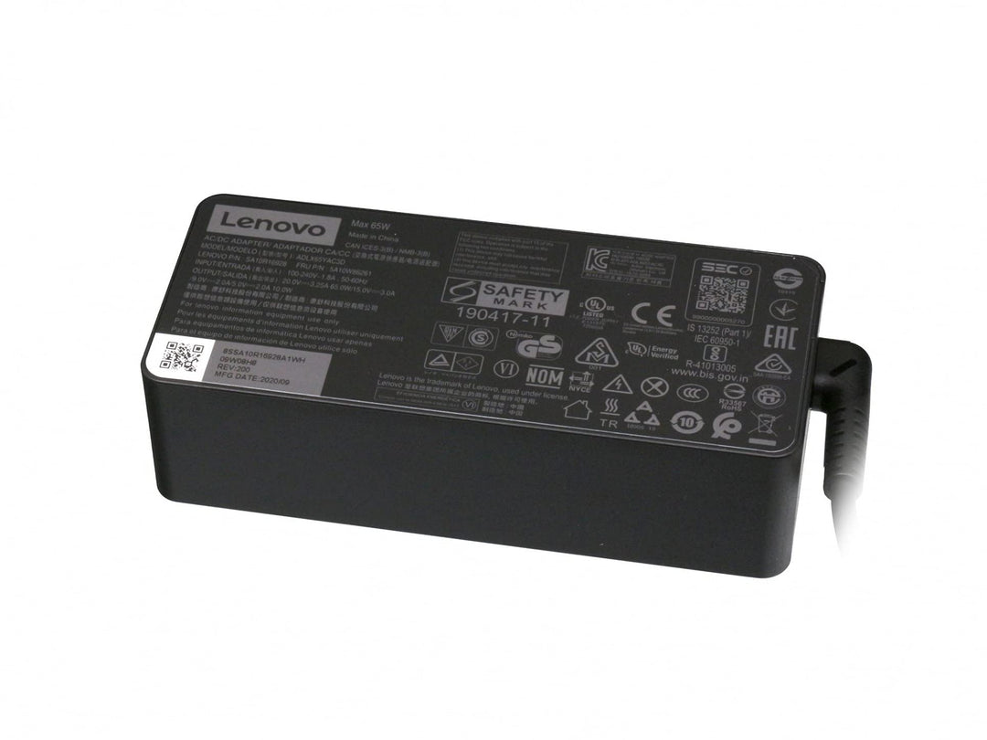 Lenovo ThinkPad X390 (20Q1) Original USB-C Netzteil 65 Watt Normale Bauform