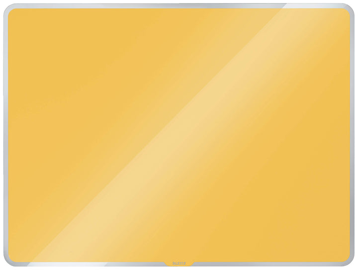 Leitz magnetisches Whiteboard aus Glas, 600 x 400, Warmes Gelb, Cosy-Serie, 70420019 600 x 400mm War