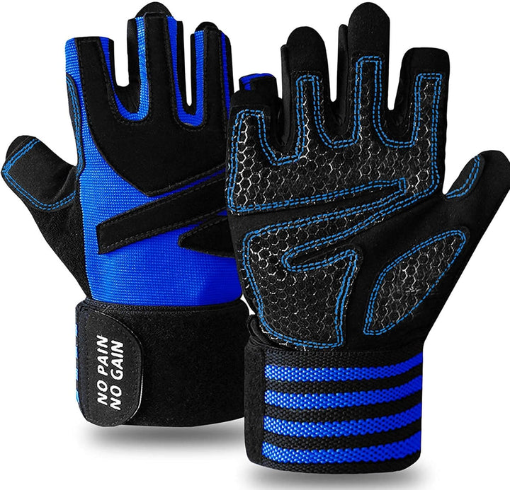FINGER TEN Fitness Handschuhe Handgelenkschutz Trainingshandschuhe Herren Kraftsport Fitnesshandschu