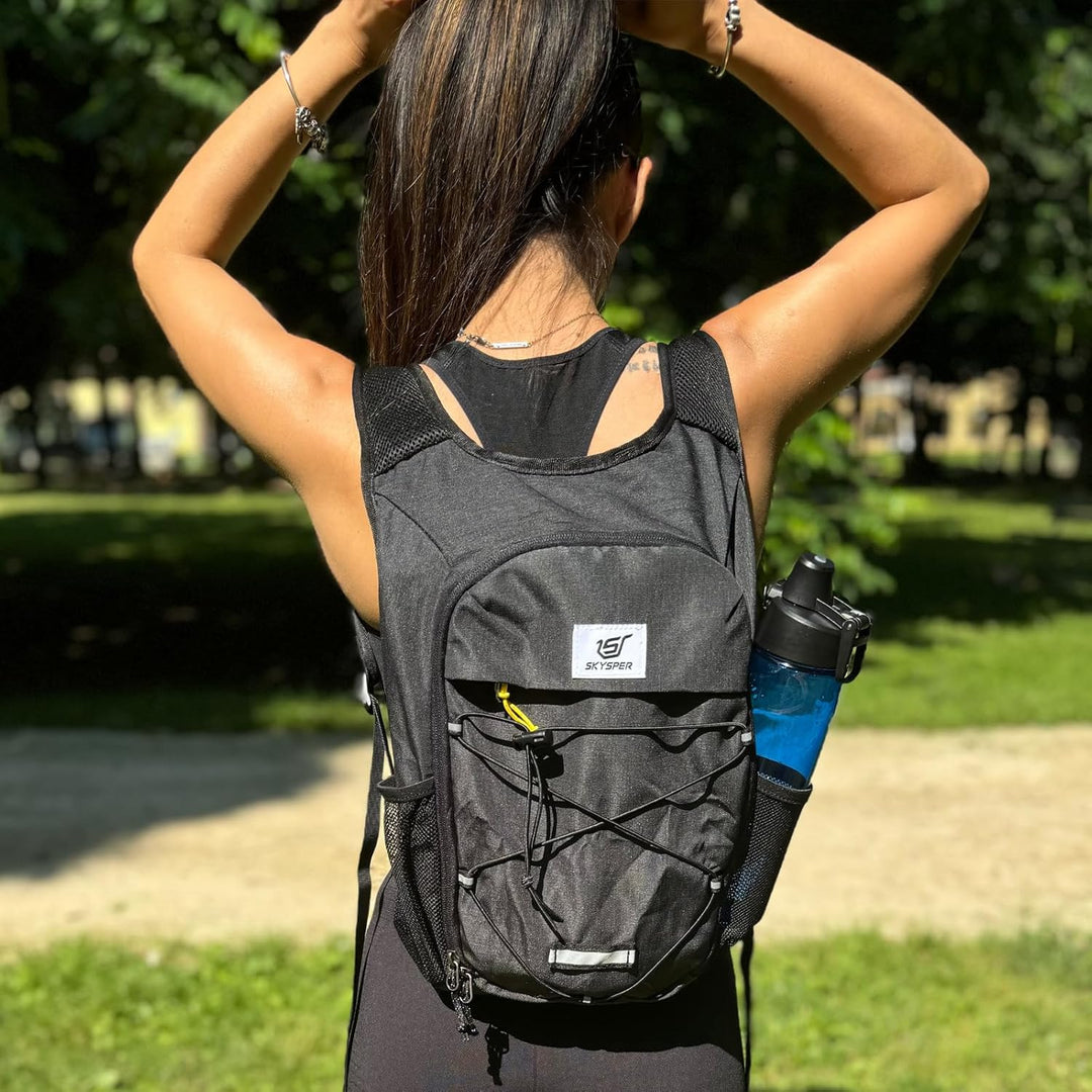 SKYSPER Rucksack Damen 10L Tagesrucksack Ultraleicht Daypack Wanderrucksack für Wandern Reisen Städt