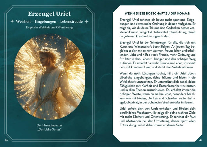Orakel-Kartenset: Engel-Orakel | Erfahre die sanfte Führung aus dem Reich des Lichts und erhelle dei