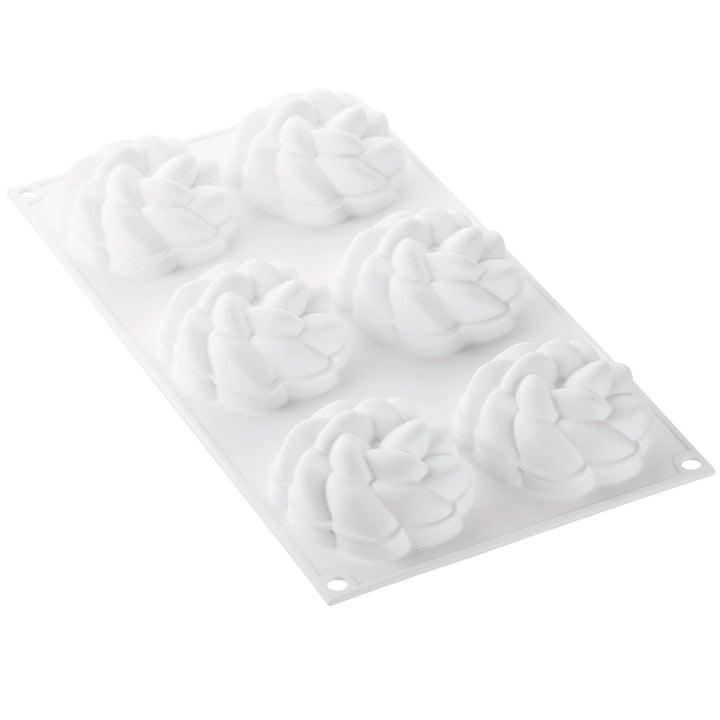 Silikomart Silikonform für Tarte-Ringe Blume, Durchmesser 80 cm