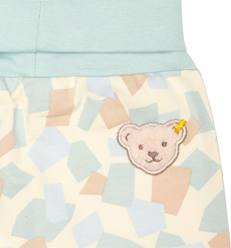 Steiff Baby-Jungen Set Jogger + T-Shirt Langarm Shorts 56 OMPHALODES, 56 OMPHALODES