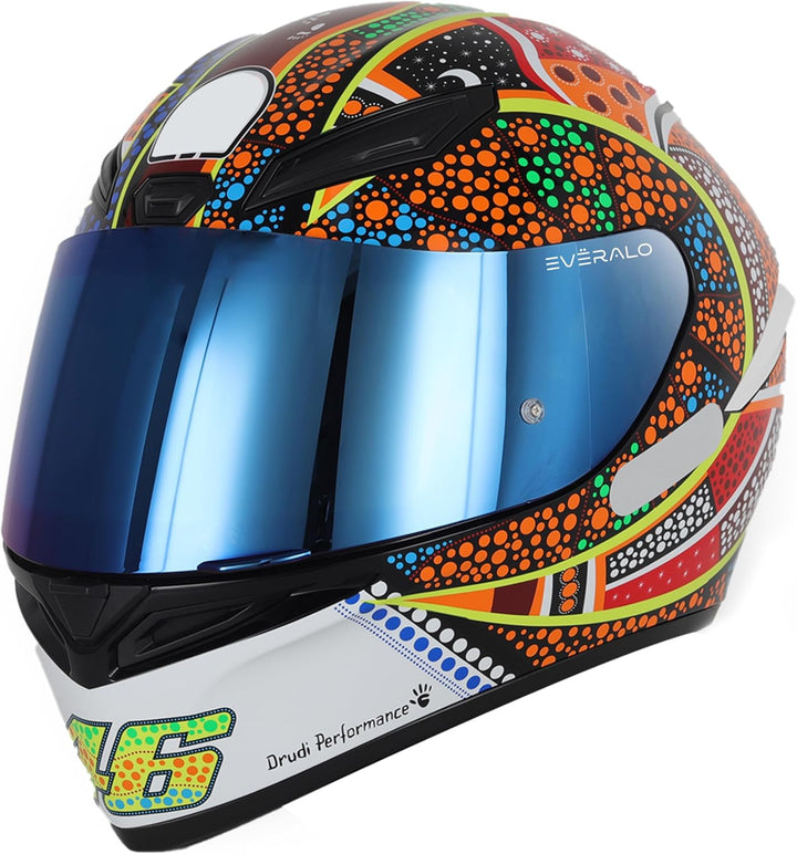 Everalo Kompatibel mit Agv K1 Visier - K3sv - K5 - K5s - K1s - S4sv - Horizon - Skyline - Strada - S
