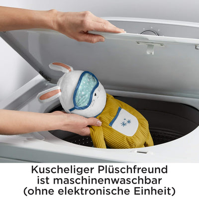 Fisher-Price GMN58 - Traumhäschen Schlafbegleiter, Plüschspielzeug mit Musik für Kleinkinder, mit Sc