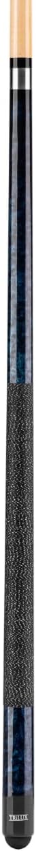 Winsport Billardqueue Trilux Junior, kurzer 2-TLG. Shorty Pool-Cue 130 cm, Leinen Griffband, 13 mm P