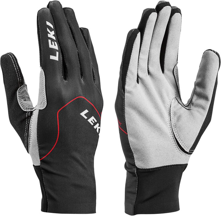 LEKI Unisex-Adult Glove EU 10.5 schwarz-rot-graphit, EU 10.5 schwarz-rot-graphit