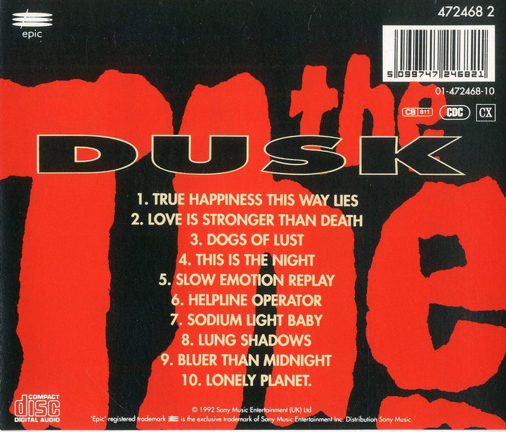 Dusk, Audio-CD