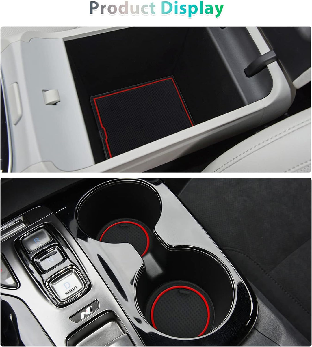 GAFAT Hyunda-i Tucson NX4 2021-2024 2025 (Elektronische Automatik) Antirutschmatten, Tucson 2023 Gum