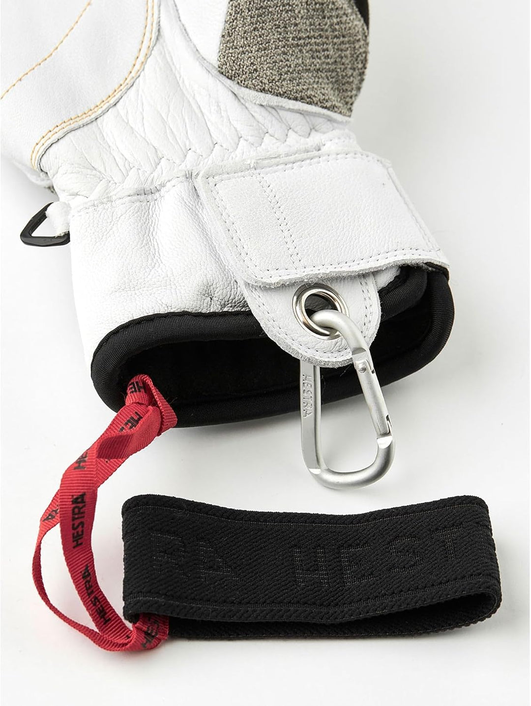 Hestra Army Leather Gore-TEX Short - Waterproof, Close Fitting 5-Finger Snow Glove for Skiing and Mo