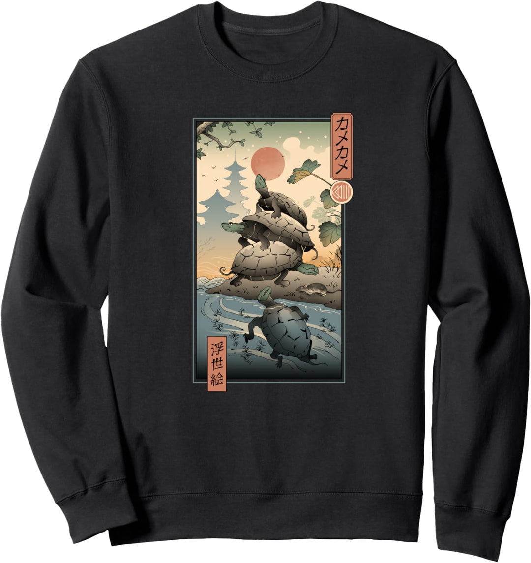 Kame Kame Ukiyo-e Sweatshirt