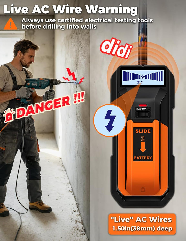 All-in-One Balkenfinder &amp; Wandscanner POROMETISTO DSF05