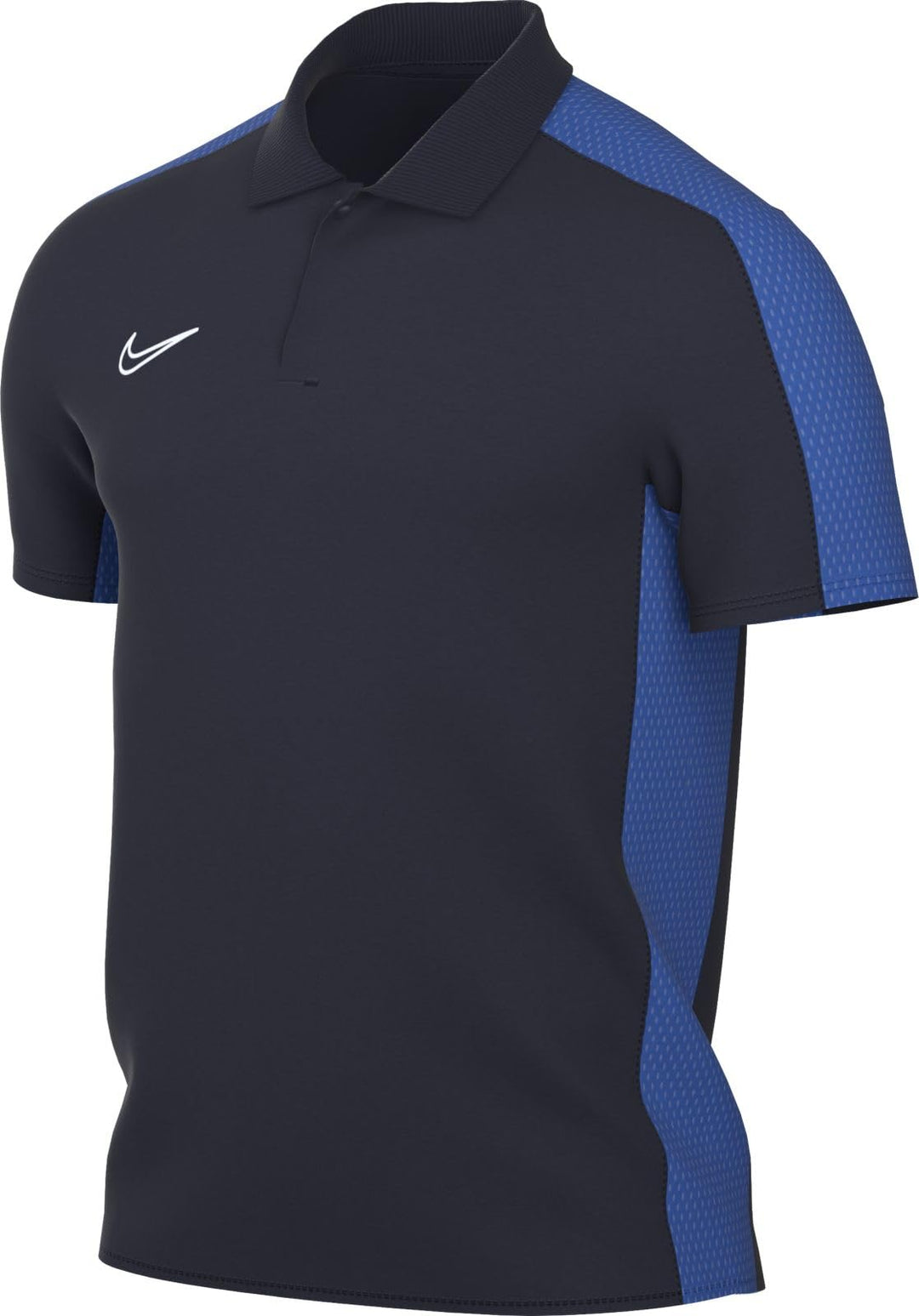 Nike Herren M Nk Df Acd23 Polo Ss Polo Shirt S Obsidian/Royal Blue/White, S Obsidian/Royal Blue/Whit