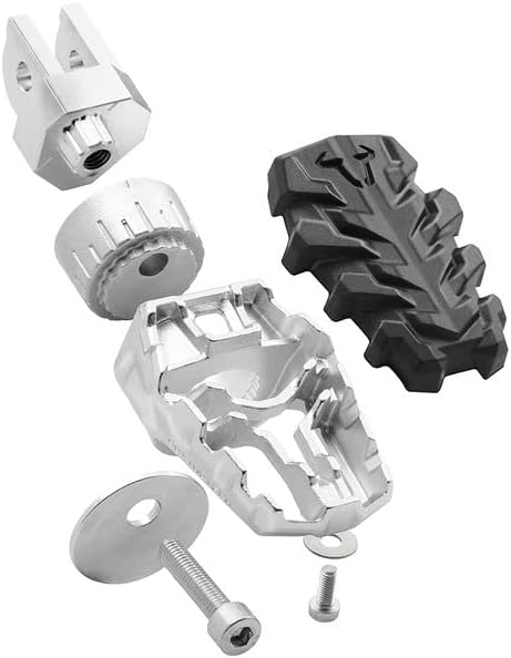 SW-Motech EVO Touring/Off-Road Fussrastenpaar Fahrer - Edelstahl - 2er-Pack EVO Touring/Off-Road Fus