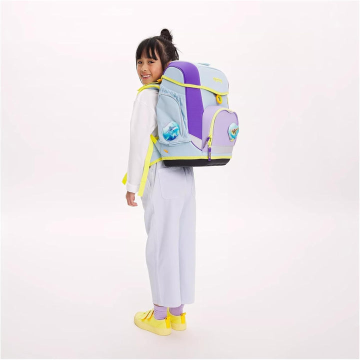 ergobag cubo Set ergonomischer Schulranzen, Vorgänger-Kollektion, klassisch 5-teilig 1. Klasse Grund