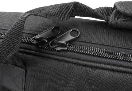 Classic Cantabile KT-C Keyboardtasche Grösse C schwarz (Innenmasse 102 x 42 x 15 cm, Schaumstoffpols