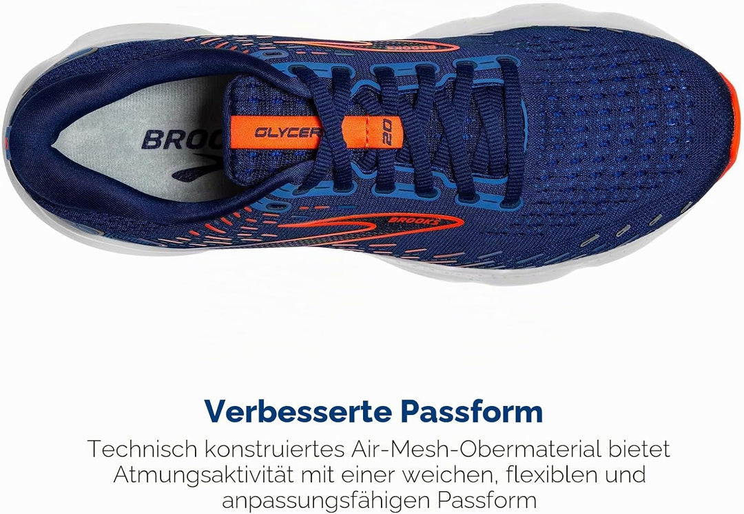 Brooks 42.5 EU Blue Depths Palace Blue Or, 42.5 EU Blue Depths Palace Blue Or
