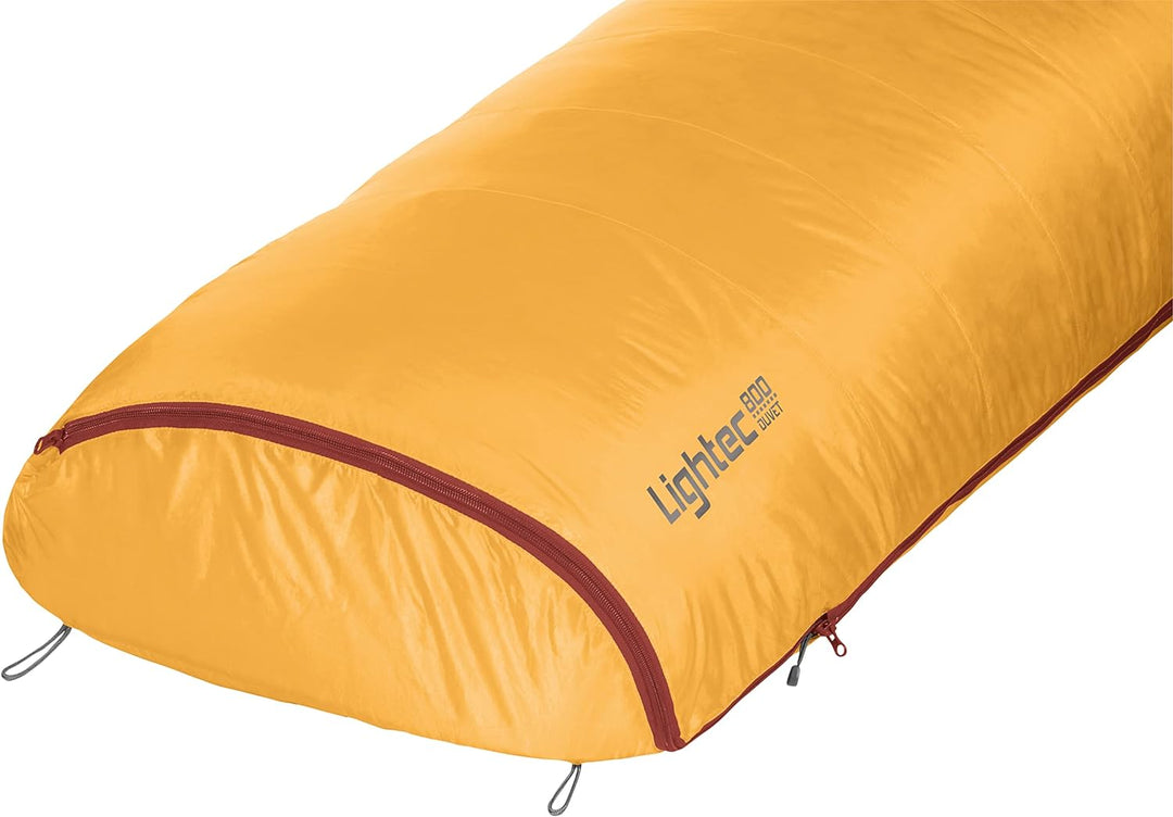 Ferrino Sleepingbag Lightech 800 Duvet RDS Down Schlafsack, Orange (Orange), Einheitsgrösse