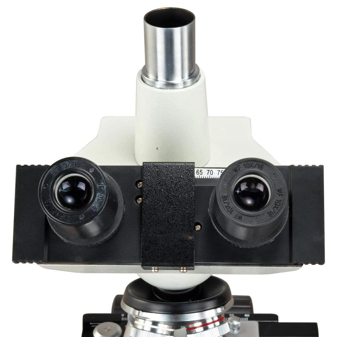 AmScope M83EZ-C50S OMAX 40X-2500X LED Digital Trinocular Lab Compound Mikroskop mit 5MP Kamera und m