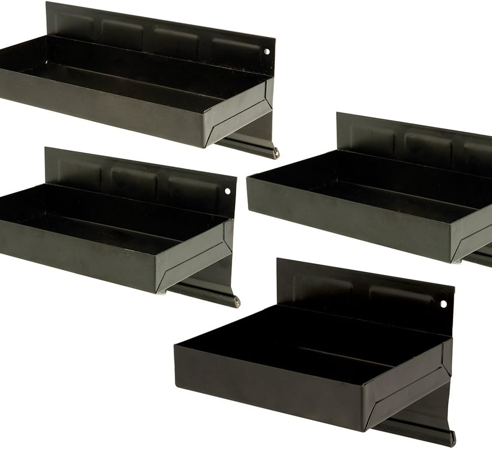 Silverline 868873 Magnetische Werkzeugladen, 4-tlg. Satz 150–310 mm