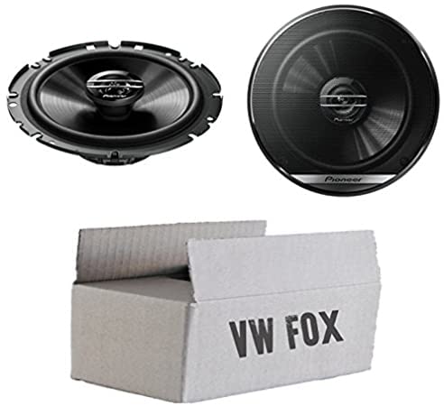 VW Fox Front - Lautsprecher Boxen Pioneer TS-G1720F - 16,5cm 2-Wege Koax Koaxiallautsprecher Auto Ei