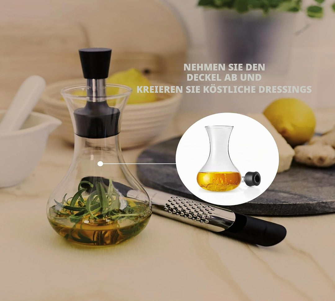 Eva Solo | Set Oilcarafe & Dressingshaker | Drip-Free – no Oil or Dressing on The Table |