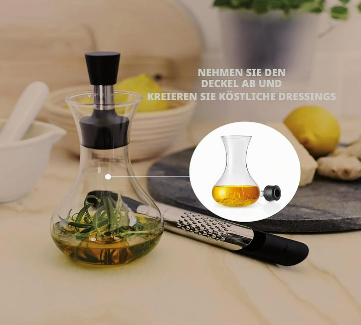 Eva Solo | Set Oilcarafe & Dressingshaker | Drip-Free – no Oil or Dressing on The Table |