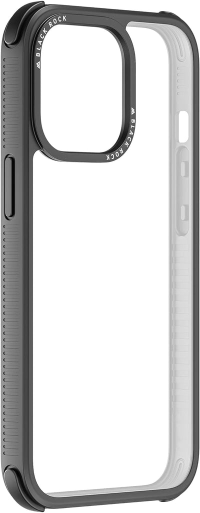 Black Rock - Hülle Robust Transparent Case Passend für Apple iPhone 13 Pro I Handyhülle Transparent,