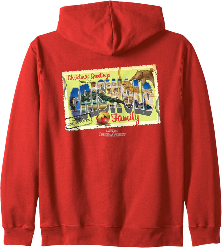 Christmas Vacation Griswold Family Postcard Weihnachten Kapuzenjacke