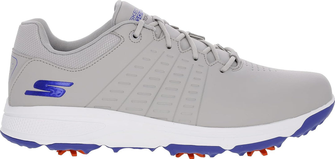 Skechers Herren Go Golf Torque Sneaker 40 EU Gray Blue Sole, 40 EU Graublaue Sohle