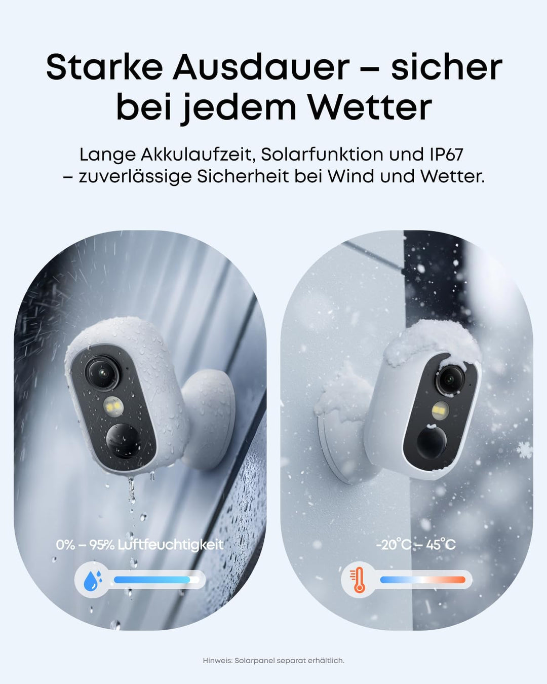 eufy Security eufyCam C35 4-Kamera-Set – Kabellose Überwachungskamera aussen & innen, magnetische Ha