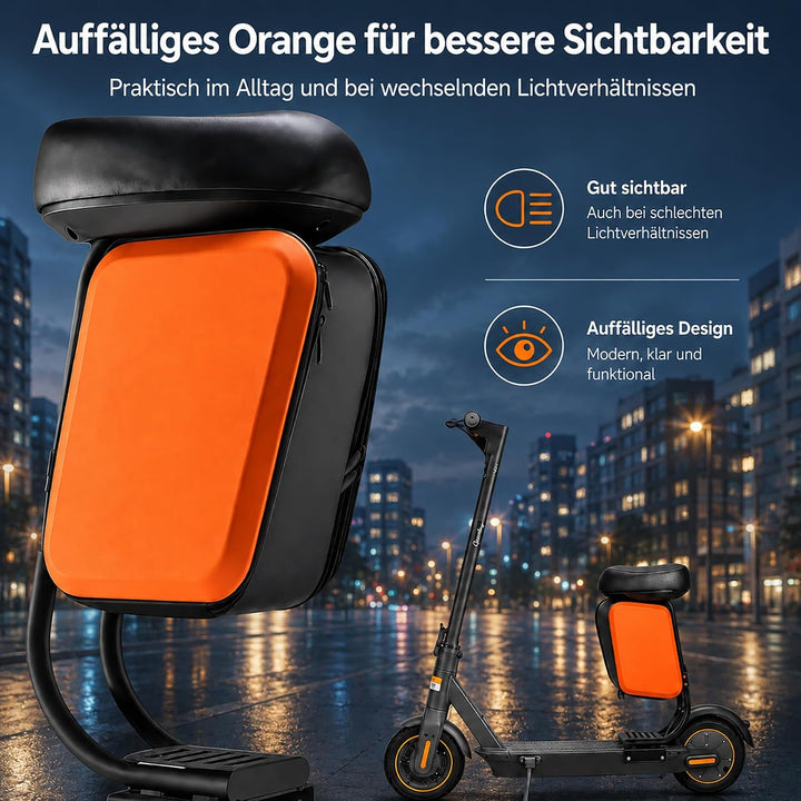 E Scooter Sitz für Segway Ninebot G30D, G30D II &amp; MAX G30 | nicht für MAX G3 – Elektroroller Sitz mi