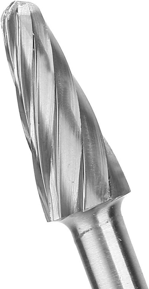 6 stücke 6mm 1/4 "schaft Aluminium Fräser Extra Lange 150mm Fräser hartmetalllegierung