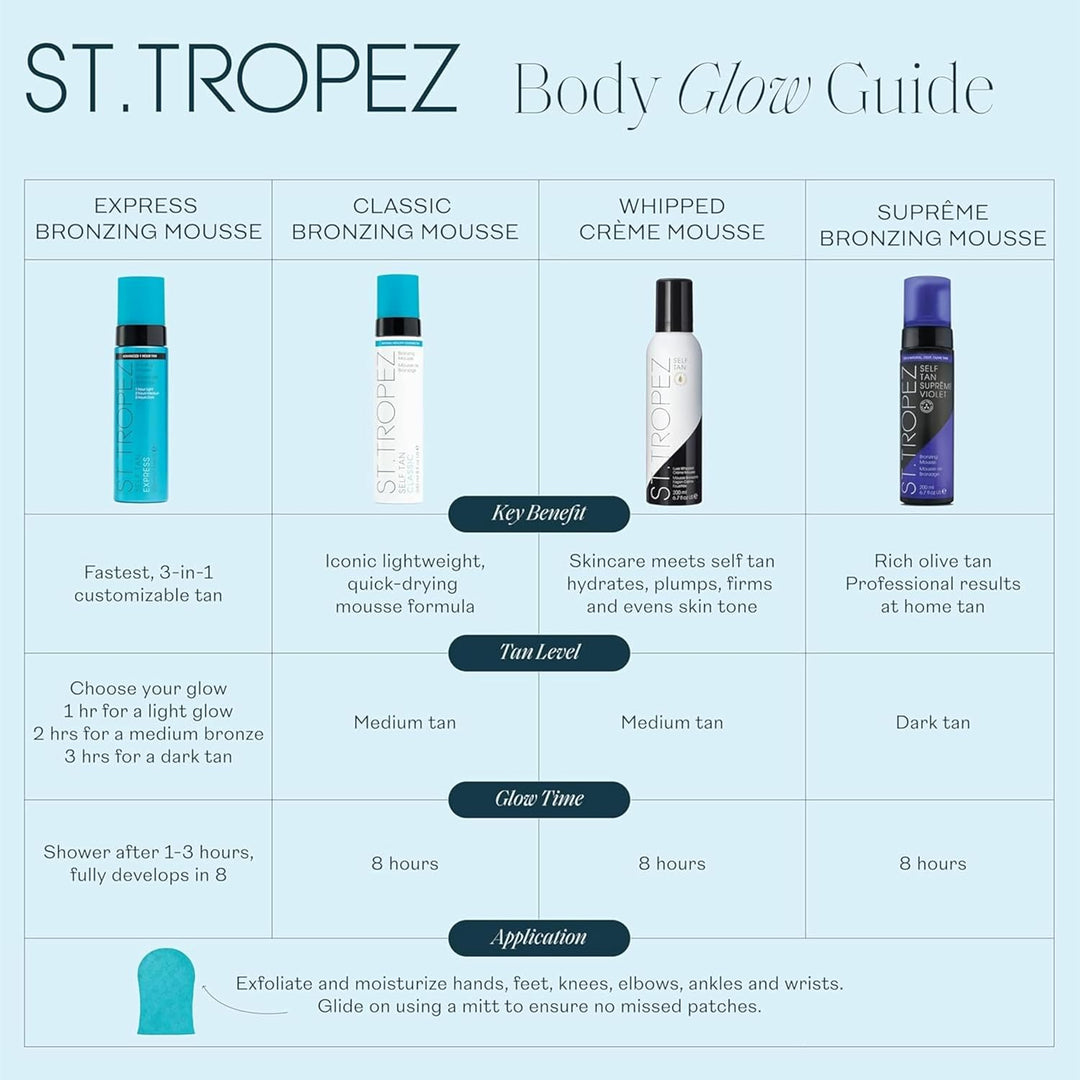 St.Tropez Self Tan Classic Bronzing Mousse, 1er Pack (1 x 240 ml), Classic
