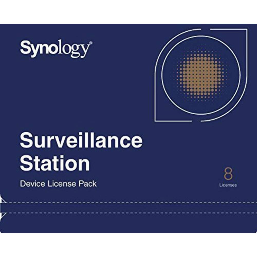 Synology NAS/License/für 8 Kamera DEVICE LICENSE (X 8) Synology, Black